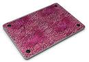 Red Watercolor Leopard Pattern - MacBook Air Skin Kit