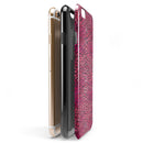 Red Watercolor Leopard Pattern iPhone 6/6s or 6/6s Plus 2-Piece Hybrid INK-Fuzed Case