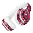 Red Watercolor Leopard Pattern Full-Body Skin Kit for the Beats by Dre Solo 3 Wireless Headphones