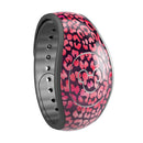 Red Watercolor Leopard Pattern - Decal Skin Wrap Kit for the Disney Magic Band