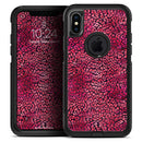 Red Watercolor Leopard Pattern - Skin Kit for the iPhone OtterBox Cases