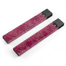 Red Watercolor Leopard Pattern - Premium Decal Protective Skin-Wrap Sticker compatible with the Juul Labs vaping device