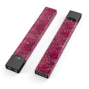 Red Watercolor Leopard Pattern - Premium Decal Protective Skin-Wrap Sticker compatible with the Juul Labs vaping device