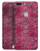 Red Watercolor Leopard Pattern - Skin-kit for the iPhone 8 or 8 Plus