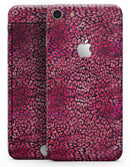 Red Watercolor Leopard Pattern - Skin-kit for the iPhone 8 or 8 Plus