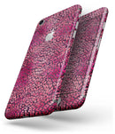 Red Watercolor Leopard Pattern - Skin-kit for the iPhone 8 or 8 Plus