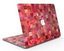 Red Watercolor Patchwork - MacBook Air Skin Kit