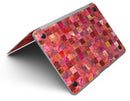 Red Watercolor Patchwork - MacBook Air Skin Kit