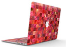 Red Watercolor Patchwork - MacBook Air Skin Kit