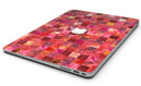 Red Watercolor Patchwork - MacBook Air Skin Kit