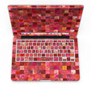 Red Watercolor Patchwork - MacBook Pro with Retina Display Full-Coverage Skin Kit