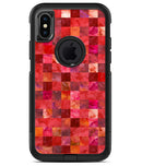 Red Watercolor Patchwork - iPhone X OtterBox Case & Skin Kits