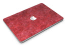Red Watercolor Polka Dots - MacBook Air Skin Kit