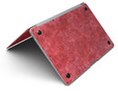 Red Watercolor Polka Dots - MacBook Air Skin Kit