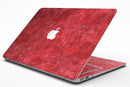 Red Watercolor Polka Dots - MacBook Air Skin Kit