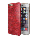 Red Watercolor Polka Dots iPhone 6/6s or 6/6s Plus 2-Piece Hybrid INK-Fuzed Case