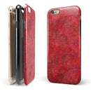 Red Watercolor Polka Dots iPhone 6/6s or 6/6s Plus 2-Piece Hybrid INK-Fuzed Case
