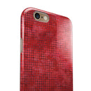 Red Watercolor Polka Dots iPhone 6/6s or 6/6s Plus 2-Piece Hybrid INK-Fuzed Case