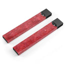 Red Watercolor Polka Dots - Premium Decal Protective Skin-Wrap Sticker compatible with the Juul Labs vaping device