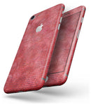 Red Watercolor Polka Dots - Skin-kit for the iPhone 8 or 8 Plus