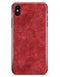 Red Watercolor Polka Dots - iPhone X Clipit Case