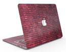 Red Watercolor Stripes - MacBook Air Skin Kit