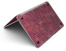 Red Watercolor Stripes - MacBook Air Skin Kit