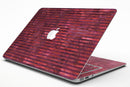 Red Watercolor Stripes - MacBook Air Skin Kit