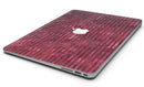 Red Watercolor Stripes - MacBook Air Skin Kit