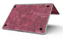 Red Watercolor Stripes - MacBook Pro with Retina Display Full-Coverage Skin Kit