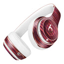 Red Watercolor Stripes Full-Body Skin Kit for the Beats by Dre Solo 3 Wireless Headphones