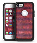 Red Watercolor Stripes - iPhone 7 or 8 OtterBox Case & Skin Kits