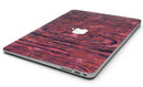 Red Watercolor Woodgrain - MacBook Air Skin Kit