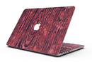 Red Watercolor Woodgrain - MacBook Pro with Retina Display Full-Coverage Skin Kit