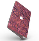 Red Watercolor Woodgrain - MacBook Pro with Retina Display Full-Coverage Skin Kit