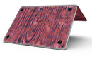 Red Watercolor Woodgrain - MacBook Pro with Retina Display Full-Coverage Skin Kit