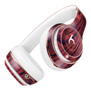 Red Watercolor Woodgrain Full-Body Skin Kit for the Beats by Dre Solo 3 Wireless Headphones
