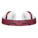 Red Watercolor Woodgrain Full-Body Skin Kit for the Beats by Dre Solo 3 Wireless Headphones