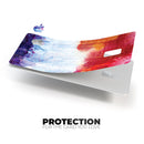 Red White & Blue Paint Splotches - Premium Protective Decal Skin-Kit for the Apple Credit Card