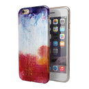 Red White & Blue Paint Splotches iPhone 6/6s or 6/6s Plus 2-Piece Hybrid INK-Fuzed Case