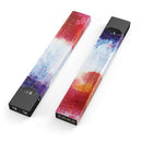 Red White & Blue Paint Splotches - Premium Decal Protective Skin-Wrap Sticker compatible with the Juul Labs vaping device