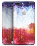 Red White & Blue Paint Splotches - Skin-kit for the iPhone 8 or 8 Plus