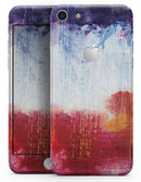 Red White & Blue Paint Splotches - Skin-kit for the iPhone 8 or 8 Plus
