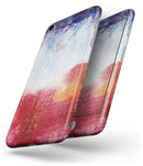 Red White & Blue Paint Splotches - Skin-kit for the iPhone 8 or 8 Plus