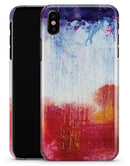 Red White & Blue Paint Splotches - iPhone X Clipit Case