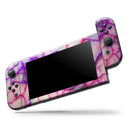Red White Dragon Vein Agate Skin // Skin Decal Wrap Kit for Nintendo Switch Console & Dock, Joy-Cons, Pro Controller, Lite, 3DS XL, 2DS XL, DSi, or Wii - Vinyl Skin Wrap for Nintendo Switch 2, OLED, Lite, Pro Controller, Wii & Classic Handhelds