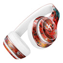 Red and Blue Abstract Oil Painting Full-Body Skin Kit for the Beats by Dre Solo 3 Wireless Headphones