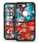 Red and Blue Abstract Oil Painting - iPhone 7 Plus/8 Plus OtterBox Case & Skin Kits