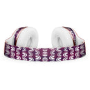 Red and Blue Cloud Mix with White Semi-Circles Full-Body Skin Kit for the Beats by Dre Solo 3 Wireless Headphones