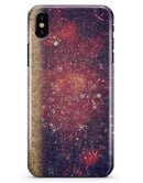Red and Blue Unfocused Orbs with Gold  - iPhone X Clipit Case